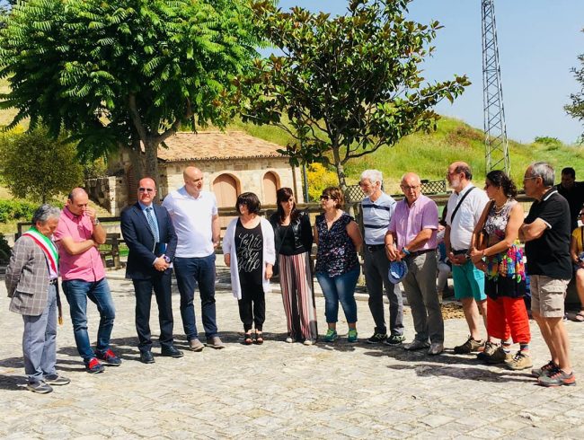 TURISTI FRANCESI IN VISITA AL PARCO DELLE MORGE