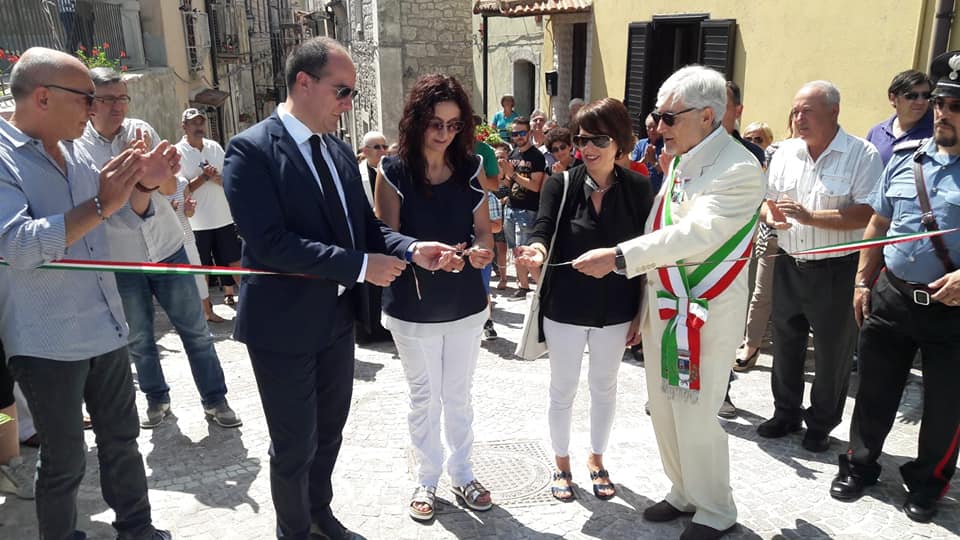 INAUGURAZIONE PIAZZA DEI CADUTI IN GUERRA