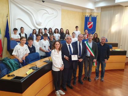 IL PRESIDENTE MICONE PREMIA GLI STUDENTI DELL’ISTITUTO COMPRENSIVO “MATESE” DI MIRABELLO SANNITICO