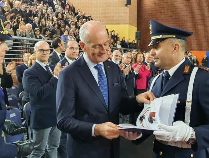 PALAUNIMOL GIURAMENTO ALLIEVI VICE ISPETTORI POLIZIA DI STATO