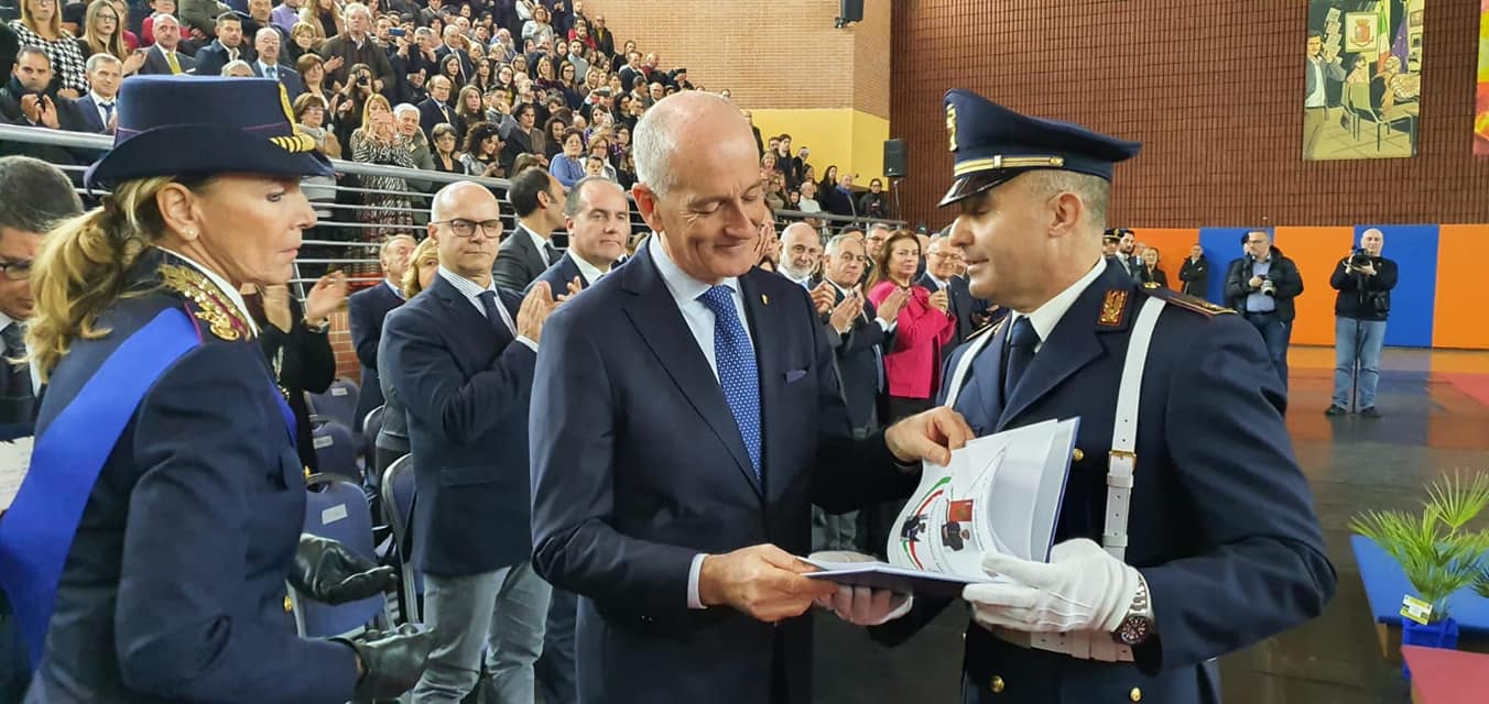 PALAUNIMOL GIURAMENTO ALLIEVI VICE ISPETTORI POLIZIA DI STATO