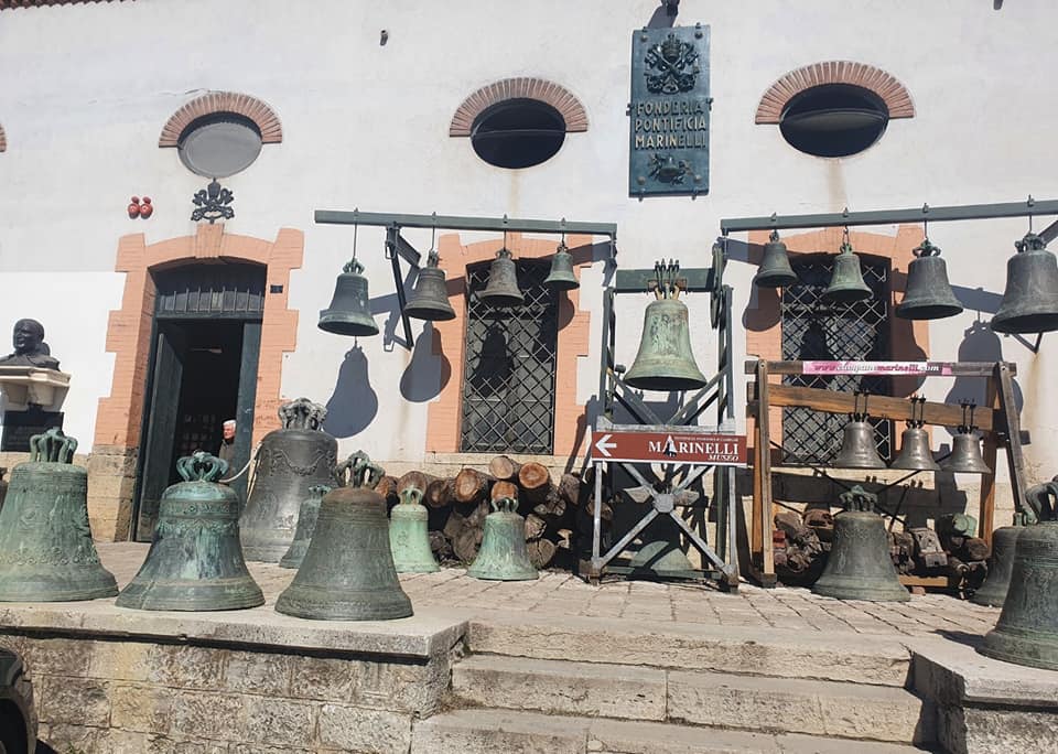 VISITA PONTIFICIA FONDERIA MARINELLI