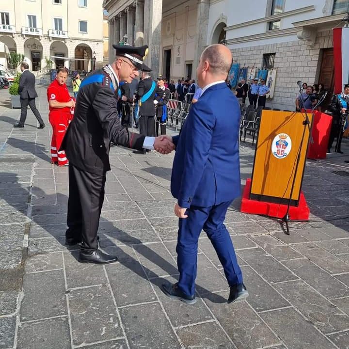 208° Anniversario della Fondazione dell'Arma dei Carabinieri