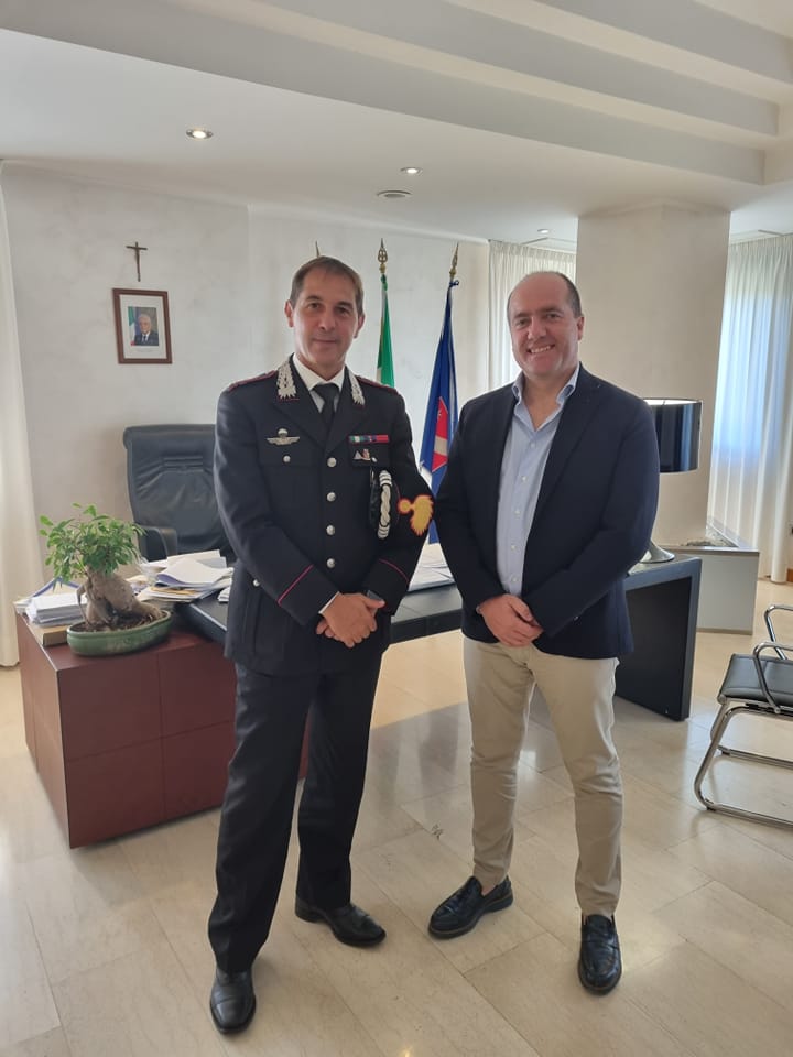 Visita Del Comandante Bruno Capece Salvatore Micone