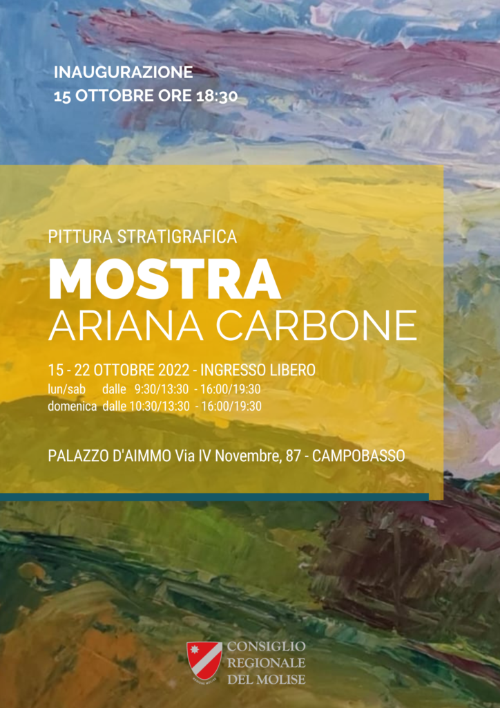  mostra Ariana Carbone