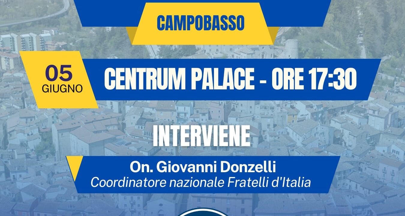 PRESENTAZIONE LISTA FRATELLI D'ITALIA